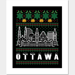 Ottawa Canada Ugly Christmas Posters and Art